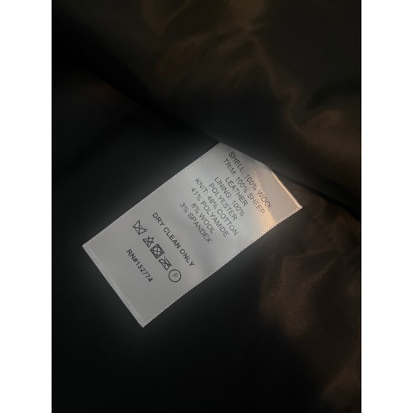 TRIENT Mens Dark Olive Suede Leather Trim Zip Up Vest Large L - Picture 3 of 6